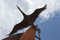 Windward Sculpture Installation and Dedication at Egg Harbor, Wisc. Photo #3
