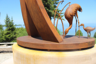 Windward Sculpture Installation and Dedication at Egg Harbor, Wisc. Photo #4
